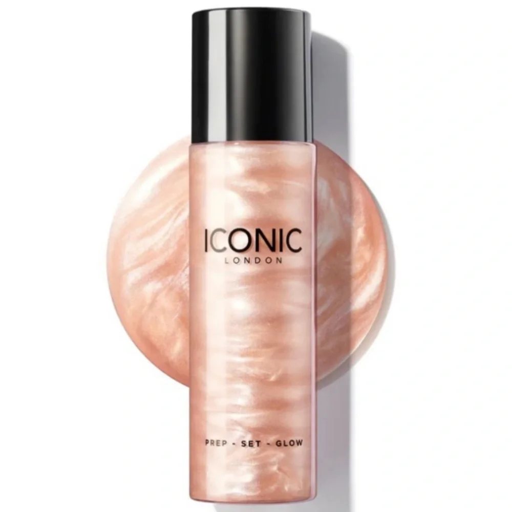 Iconic London Prep Set Glow Setting Spray